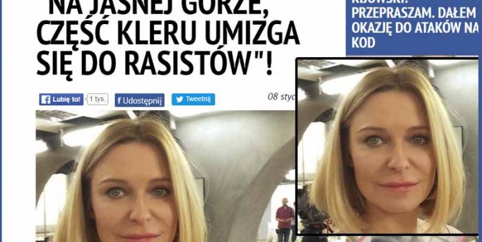 Paulina Młynarska komentuje Kibicowską Pielgrzymkę!