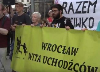 Ślamazarna demonstracja zboczeńców we Wrocławiu!